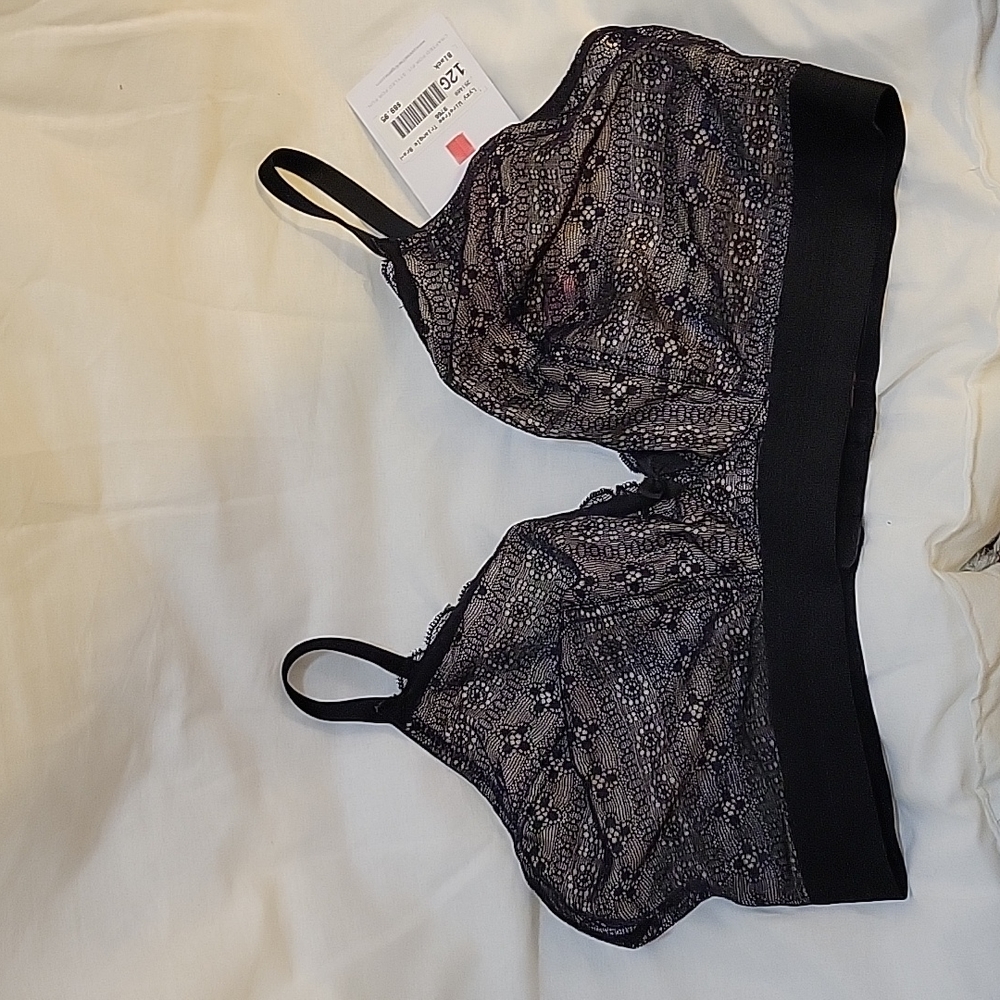 Panache Black Lace Bralette